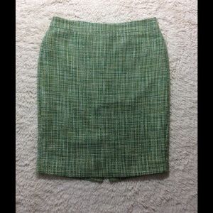 J. CREW TWEED PENCIL SKIRT